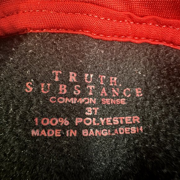 Boys Black | Red Matching Joggers Set Size: 3T - Picture 3 of 6